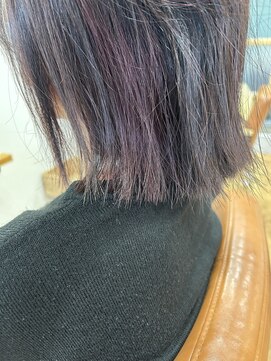 切りっぱなしボブ