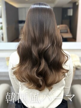 エース 梅田(ace) コテ巻き風パーマ /韓国風パーマ/デジタルパーマ/レイヤーカット