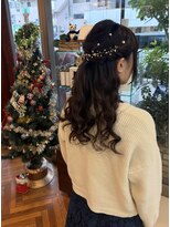 ファーレンピュアスウィート(fahren-pure-suite) party style ハーフアップ