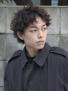 ネクストメンズ 表参道(NEXT men's) MEN’S HAIR/サーフカール/刈り上げセンターパート/渋谷