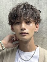 フィフス(fifth) 原宿無造作シャドウパーマラウンドマッシュカットツーブロック