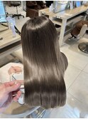 冬の愛され◎髪質改善ロング×艶髪ラベンダーカラー