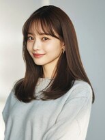 ビューティシモ 所沢(Beautissimo)&nbsp;マロンベージュ 髪質改善トリートメント ツヤ髪 セミロング