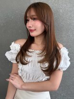 ロンドワン 三宮元町(Lond one)&nbsp;韓国レイヤー/顔周りカット/フェイスレイヤー/前髪