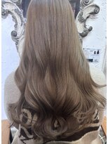 ルミエ ヘアサロン 経堂店(Lumie hair salon) ダブルカラー透け感ヘーゼルベージュ