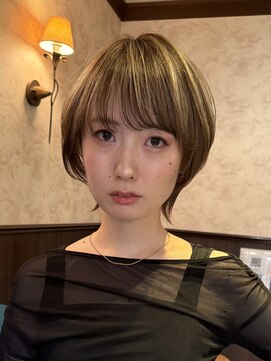 ロンド 銀座(Lond) ●杉浦ショート/白髪前髪/ショートボブ/20代30代40代50代/銀座10