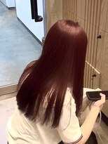 モルフ 富谷店(Morph)&nbsp;ワインレッド ボルドーカラー ダブルカラー ローズブラウン