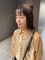 エノウ(enow)&nbsp;オン眉×外ハネボブ　enow赤坂