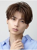 ナチュラルブラウンセンターパート