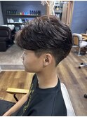 フェザーパーマ／ニュアンスパーマ／韓国マッシュ／我孫子/men's