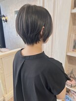 キャアリー(Caary) 福山美容室caaryくびれショート髪質改善ストレート30代40代50代