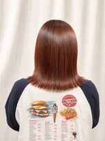 ココカラヘアー ニコ(cococara hair nico) 髪質改善/オレンジ/ピンク/暖色/顔まわりカット