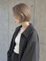 シェル 国分寺(shell)&nbsp;ワンホンレイヤー/ミルクティーブロンド/ダークブルー/国分寺