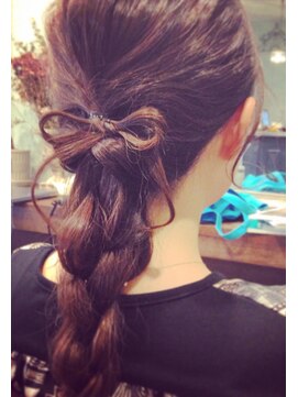 ヘアーサロン リノ(Hair Salon Lino) リボンアレンジ