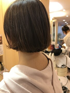 モリオ フロム ロンドン 鶴瀬店 【morio鶴瀬】ワンカールショートボブ