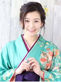 【albero】卒業式袴×和装美人ヘアアレンジ