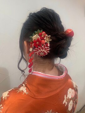 ネオリーブアオバ 高田馬場店(Neolive aoba) 【高田馬場/aoba】卒業式 袴着付け＆ヘアセット