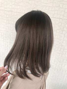 テラスヘア 新潟駅南(TERRACE hair) 透明感ミルキーベージュ(ブリーチなし)