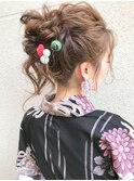 浴衣アレンジ
