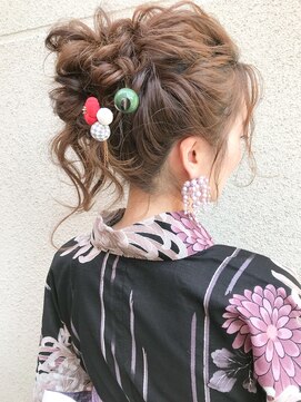 シルベット(Silvet) 浴衣アレンジ