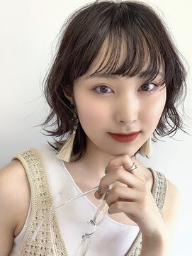 エマエコル(Emma ecole) Emma  ecole 夏こそ暗め♪透明感抜群ブルーグレージュ by.木村