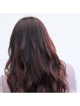 フルハウス (Full house HAIR DESIGN) 透けるとピンク