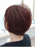 ☆うる艶大人美人ショートグラデーションボブ☆
