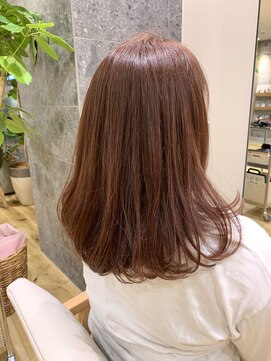 テラスアヴェダ 福岡パルコ店(Terrace AVEDA) ナチュカワ!!セミロングスタイル