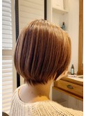 ナチュラルショートボブ