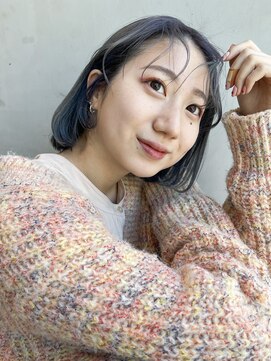 アイティーバイアルバム 八王子店(IT by ALBUM) 春っぽ柔らかボブ_ホワイトグレージュネビージュ_9122