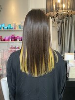 グレイス(Grace) インナーカラーイエロー