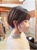 コンパクトショートボブ