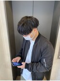 さりげない動きがかっこいい!マッシュパーマ