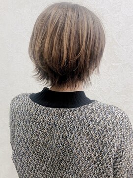 サロンドフィール(Salon de feel) 透明感ウルフ　髪質改善トリートメント