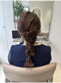 あみおろし*結婚式参列ヘア*20代30代40代