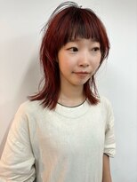 アル 心斎橋店(alu) 顏型別ヘアスタイル特集/ピンクブラウン/美髪のススメ