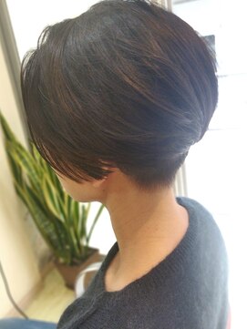 エイチエアー アルファ H'air alfa つつじヶ丘北口店 ショートボブ(刈り上げ含む)