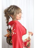 成人式　卒業式　編みおろし