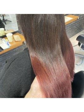 リー 京都西院(Lee) ピンクグラデーション