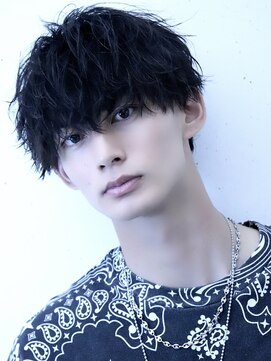 アーリー(Ali'i) ツイストスパイラルパーママッシュウルフアッシュブラック