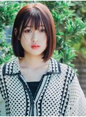 内巻きボブ/20代/30代/40代/50代/岡山/表町