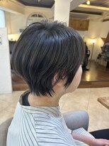 ロストシティ 横浜(LOST CITY)&nbsp;丸みショートボブ/ショートヘア/イルミナカラー