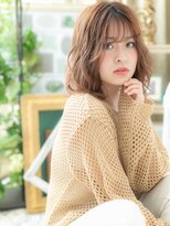 カバーヘア ブリス 志木南口駅前店(COVER HAIR bliss)&nbsp;韓国風ハイライトゆるふわシースルーバングc5志木20代30代40代