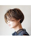 柔らかいショートカット