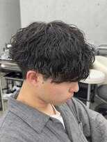 ルアン 大分駅店(ruen)&nbsp;大分府内大分駅メンズマッシュ波巻きスパイラルパーマ波巻き