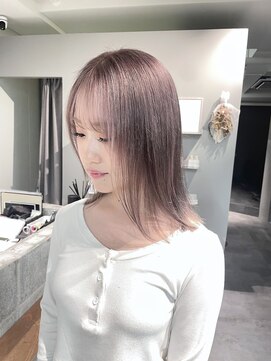 ポノ(po_no) ミルクティーグレージュ