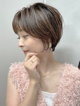 ルーファス 恵比寿 渋谷(Ruufus) 抜け感ショートボブ/30代40代/似合わせカット【Ruufus】