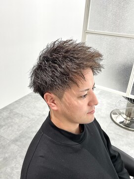 ドラマヘアー(dorama hair) ツイストアップバング