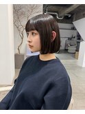 内巻きボブ ナチュラルボブ