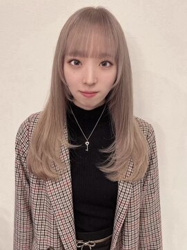 ルーブル(Louvre) 【Louvre】小顔ヘア/ブロンド/レイヤーカット